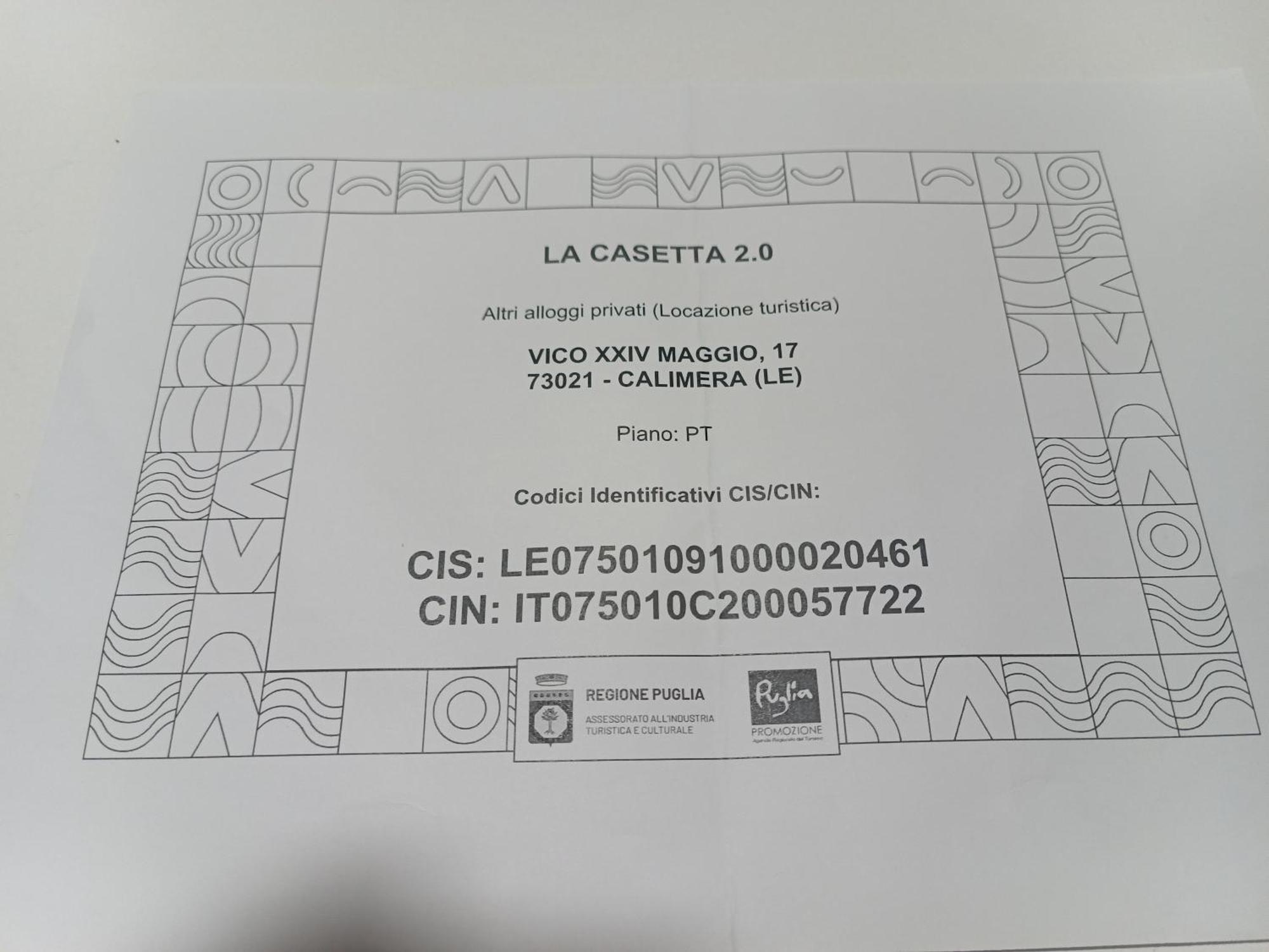La Casetta 2.0
